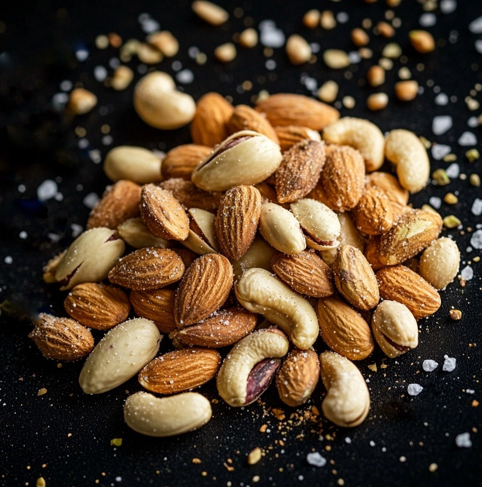 Noten mix, geroosterd - amandel, pistache en cashew. Prijs op aanvraag